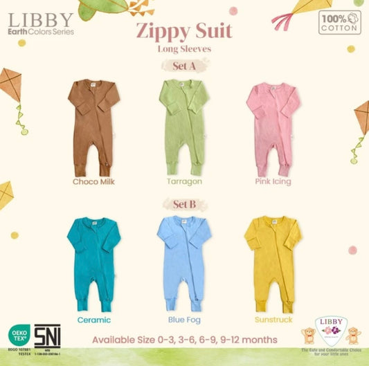 Libby Zippy Suit (Long Sleeves)