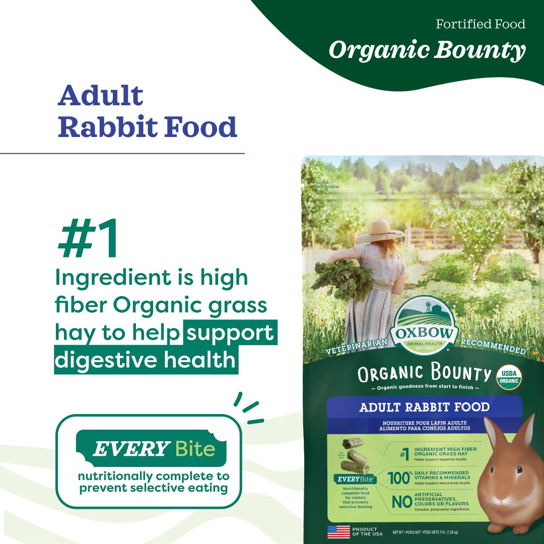 Organic Bounty – Adult Rabbit (3lb)