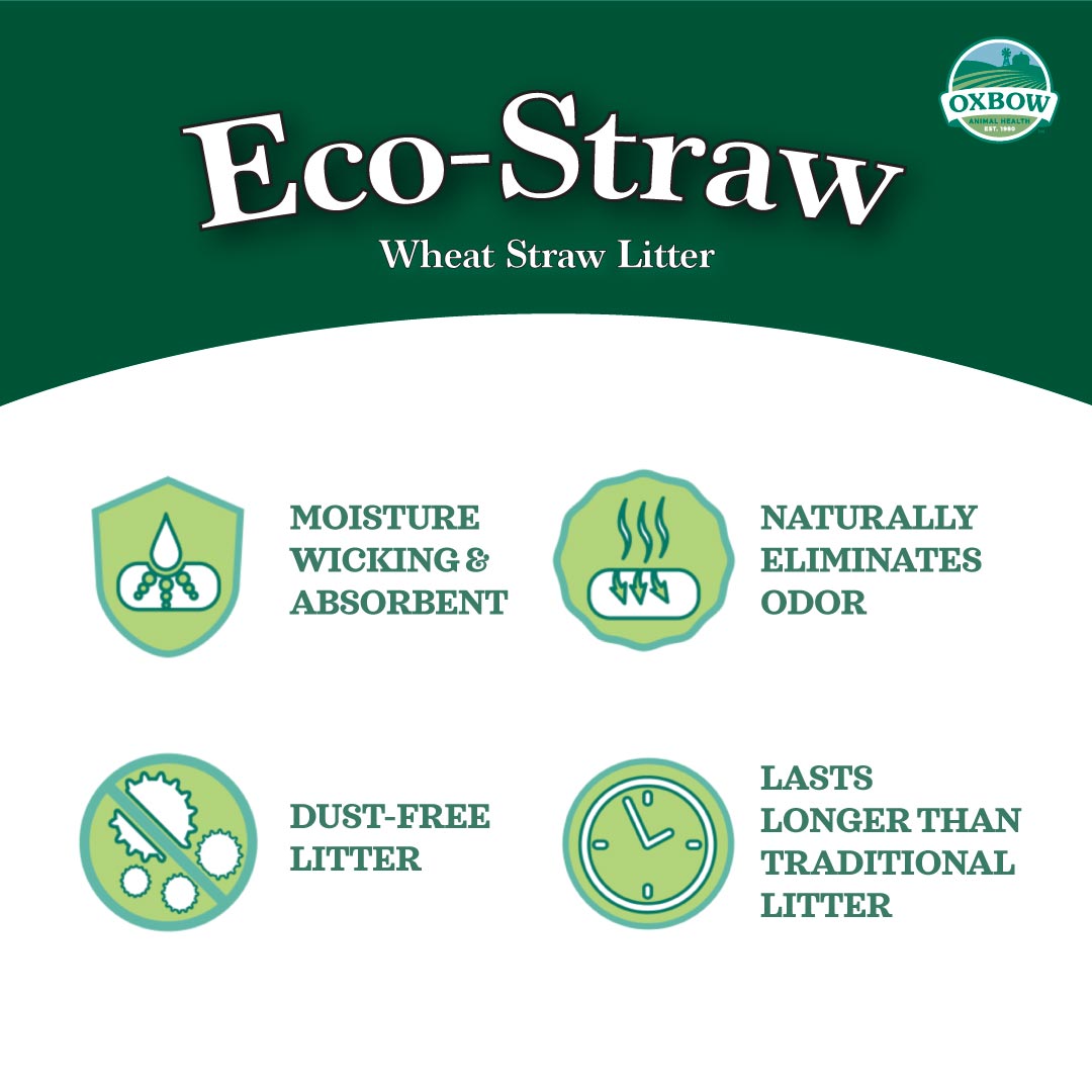 Oxbow Eco-Straw Litter