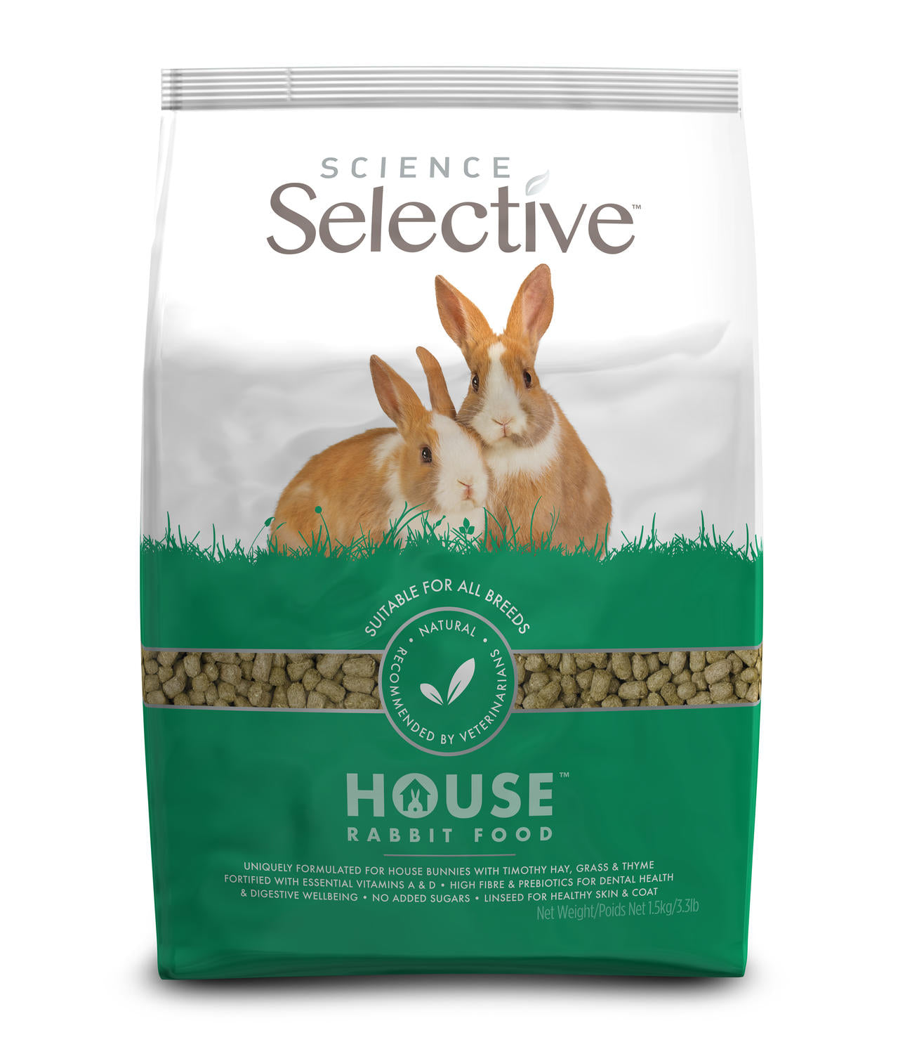 Supreme Science Selective House Rabbit Food (1.5kg)