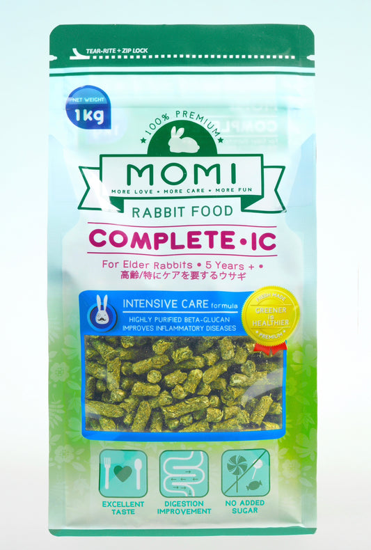 Momi Complete-IC 1kg (For 5 years+ rabbits)