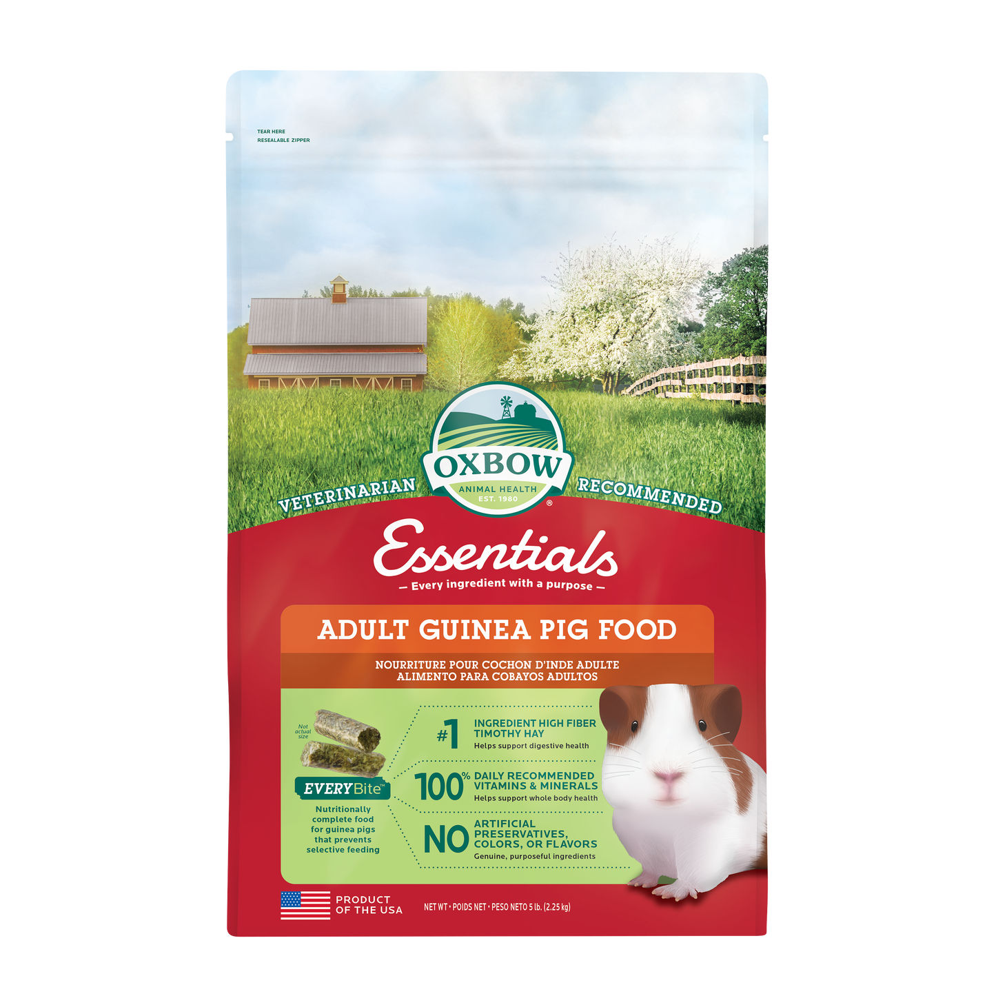 Essentials - Adult Guinea Pig (5lb)