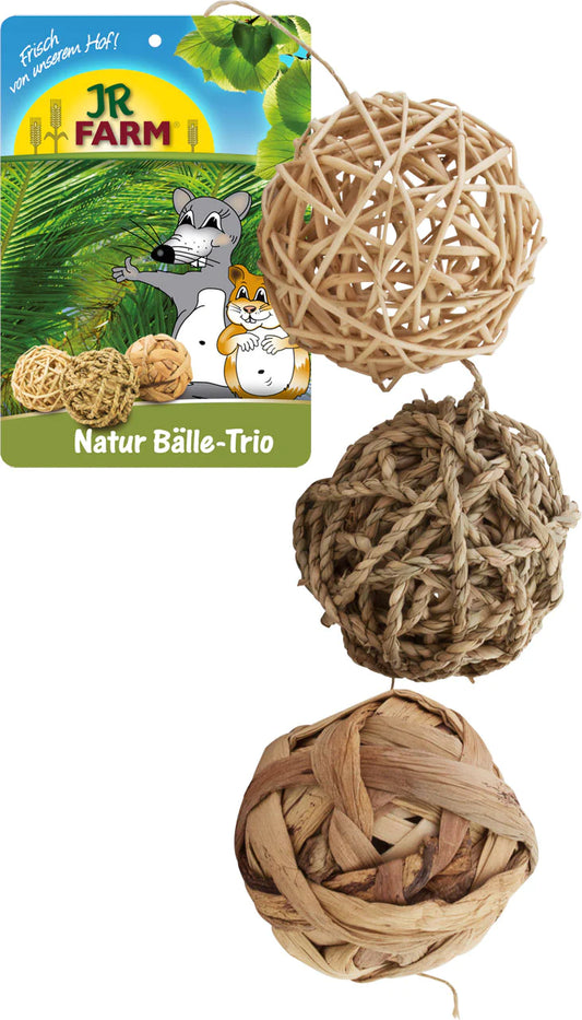 JR Farm Nature Balls-Trio (8cm diameter)