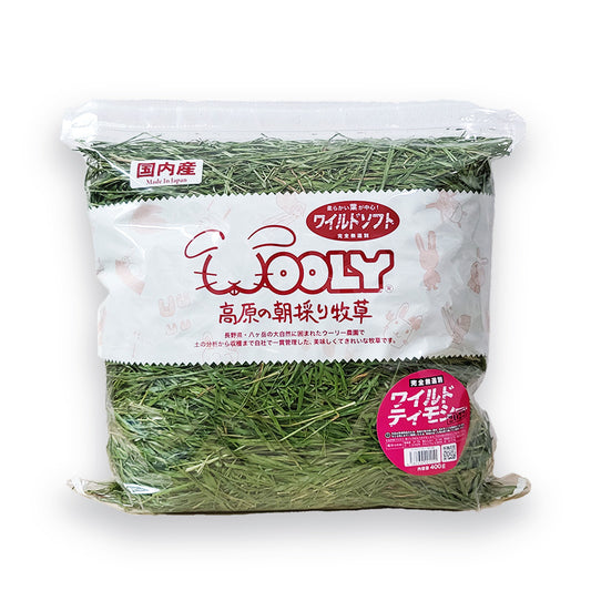 Wooly Timothy (Medium Soft) Hay 400g