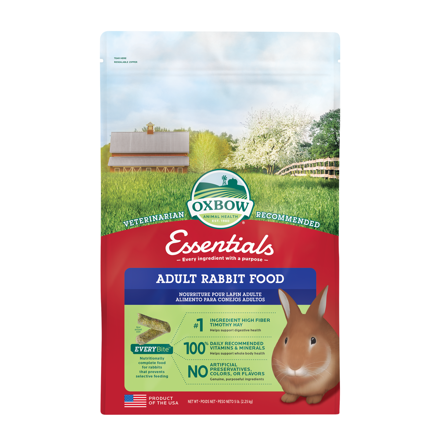 Essentials - Adult Rabbit (5lb)