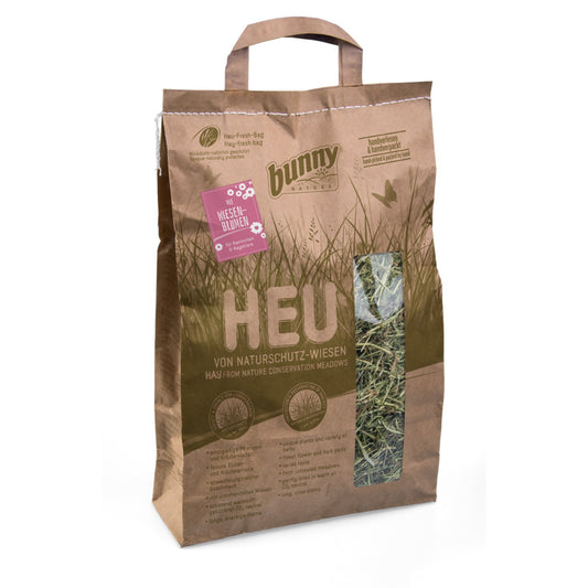 Bunny Nature Heu with Meadow Flowers (250g)