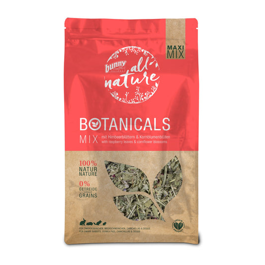 Bunny Nature Botanicals Maxi Mix Raspberry Leaves & Cornflower Blossoms (400g)